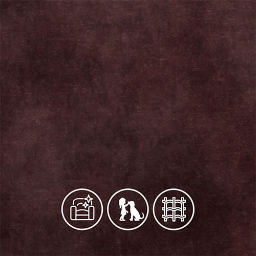 Lovely Oxblood (EasyClean Marbled Velvet)